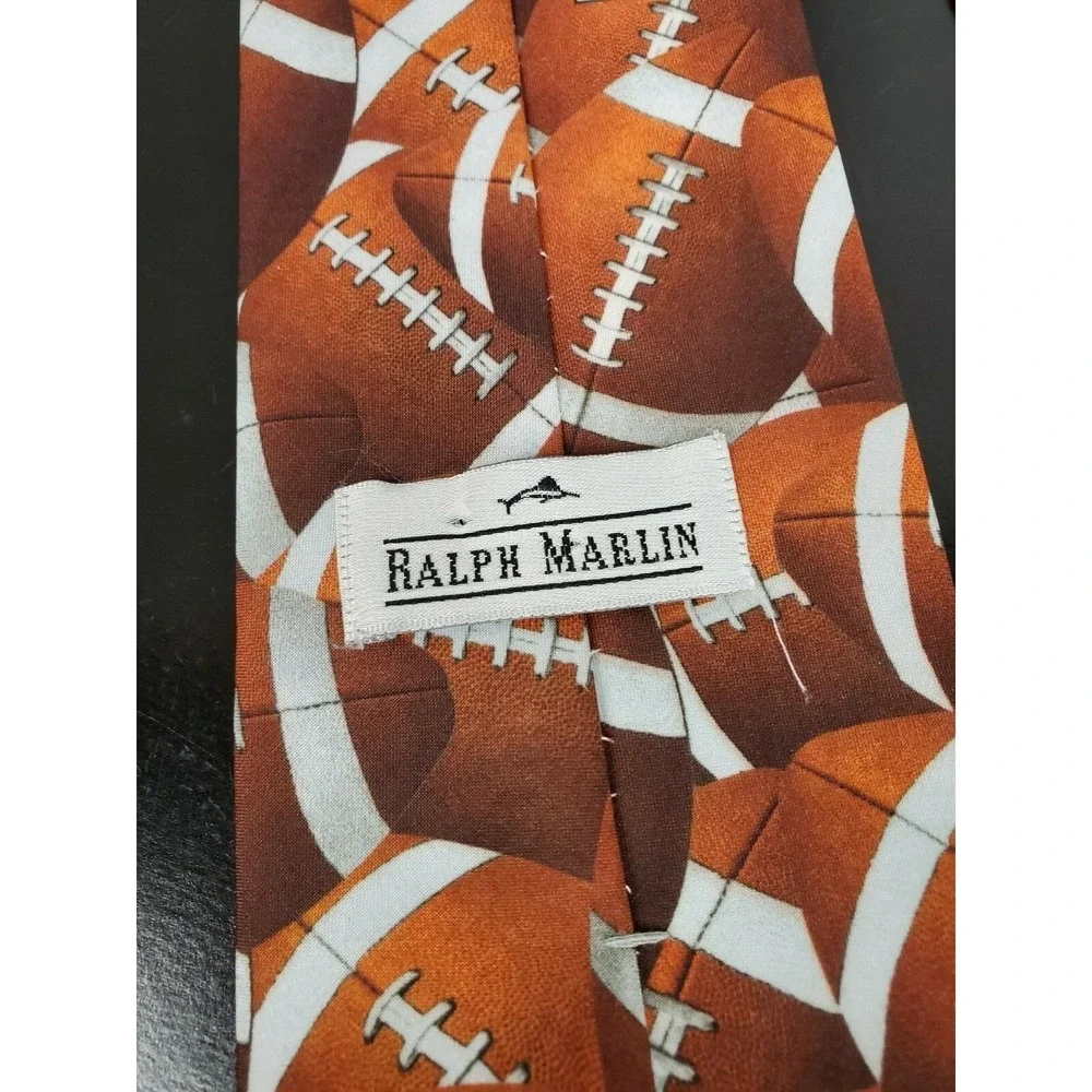 Ralph Marlin Just Balls - Footballs 1995 Tie‎
